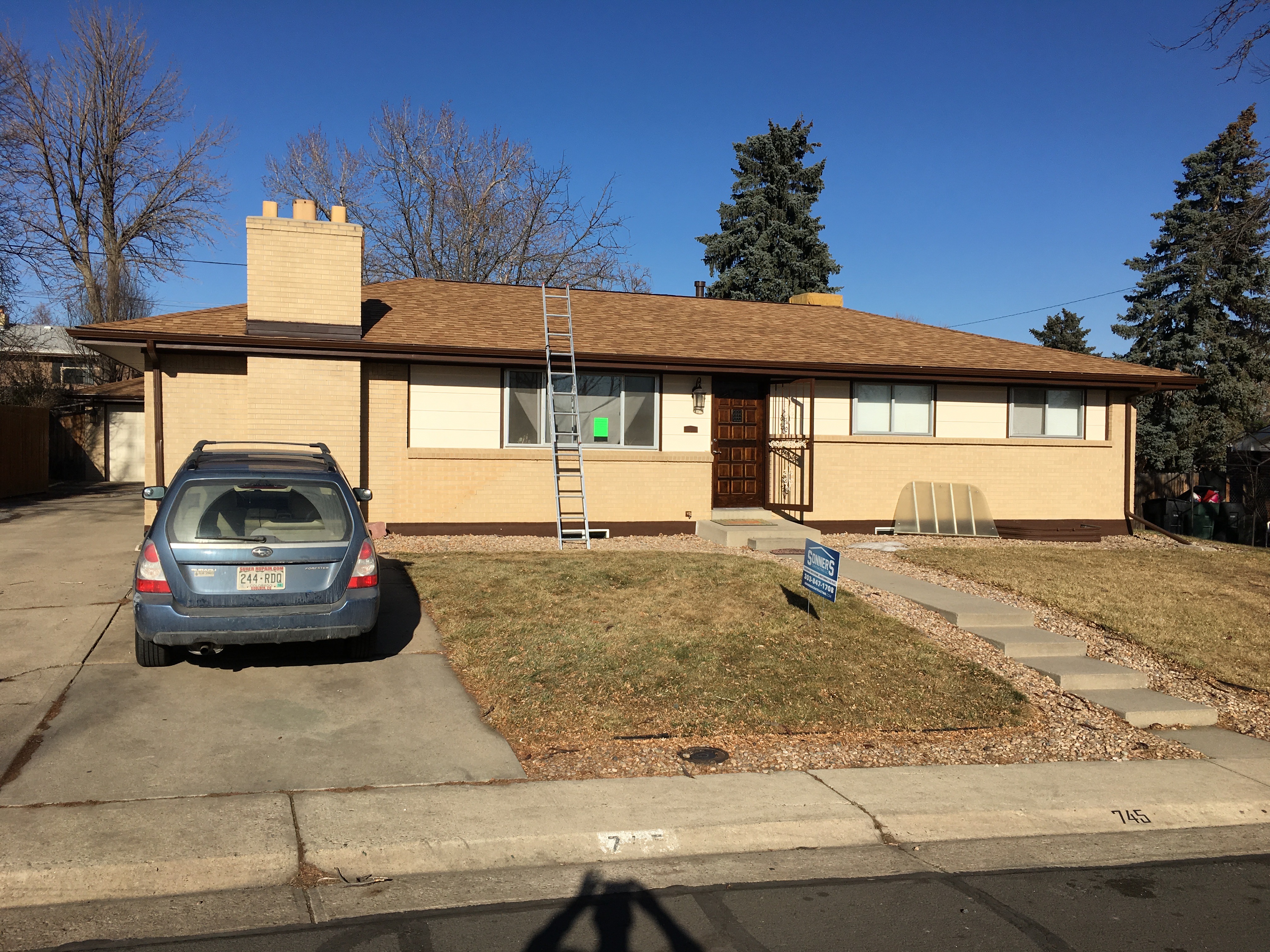 Finished roof in Thornton